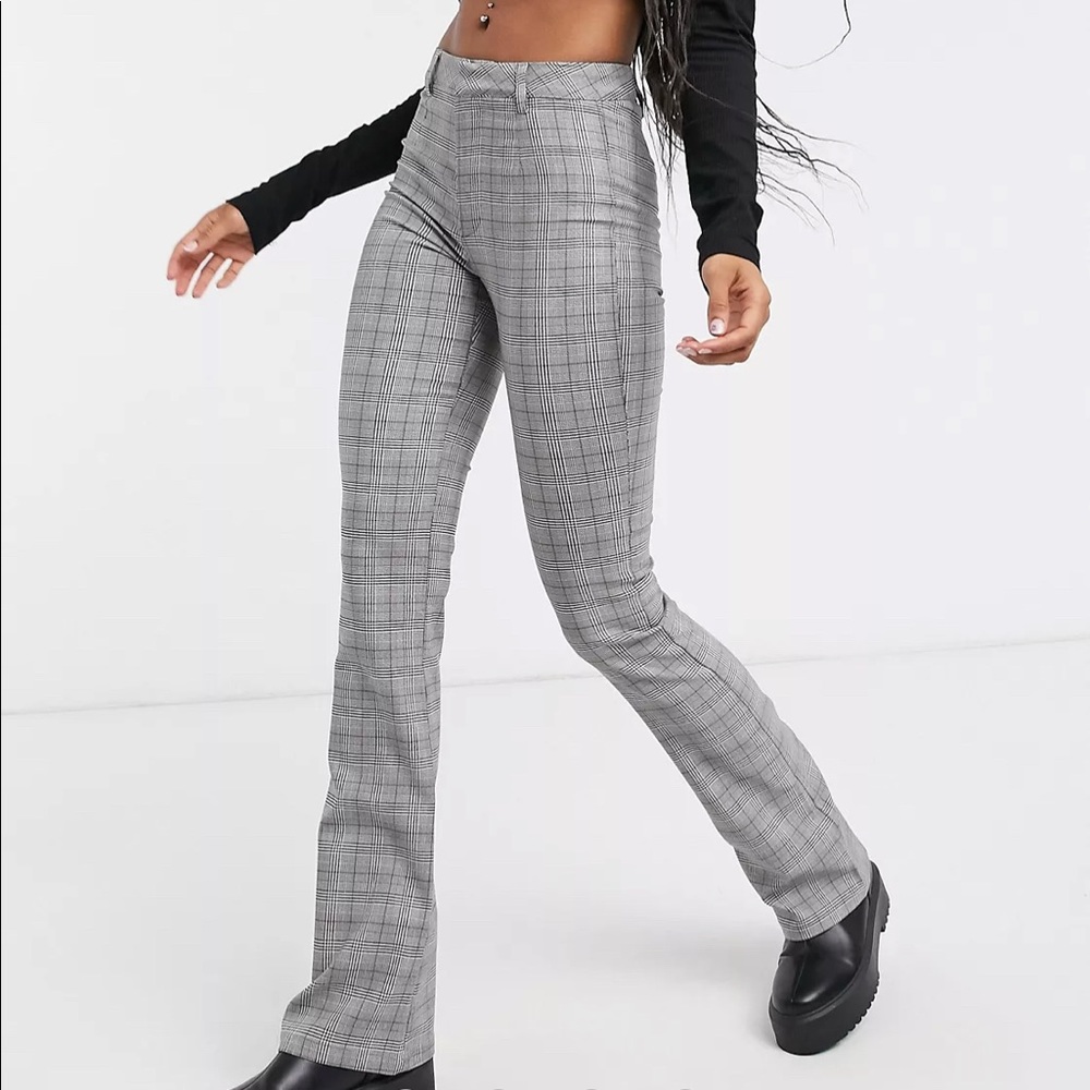 flared plaid pants - Picture 6 of 6